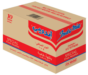 Indomie Special Instant Fried Noodles with Seasoning Powder and Sauce - 85 g Pack of 10