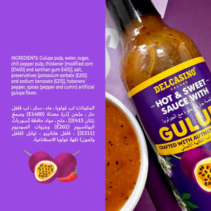 Delcasino Gulupa Hot and Sweet Sauce 165g