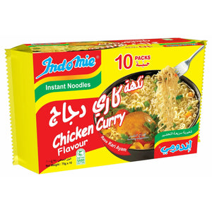 Indomie Instant Noodles, Halal Certified, Chicken Curry Flavor 75 g Pack of 10 - View 7 | Welaza
