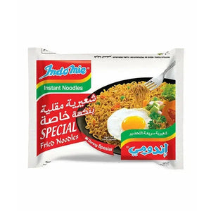 Indomie Special Instant Fried Noodles with Seasoning Powder and Sauce - 85g Pack of 40