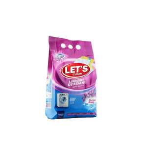 Let's Clean Detergent Powder For Automatic Purple Rose