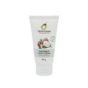 Organic Coconut HAND CREAM Thai Jasmine (Tropicana) - Image 1