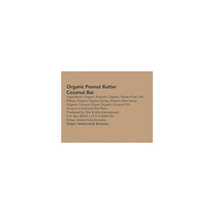 Meadows Organic Peanut Butter Coconut Bar 40g