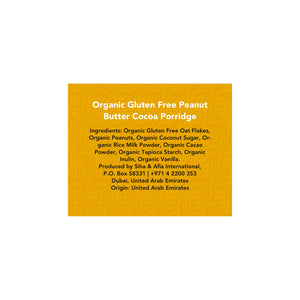 Meadows Organic Peanut Butter Cocoa Porridge