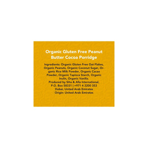 Meadows Organic Peanut Butter Cocoa Porridge - 400g