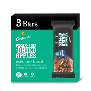 Castania Pecan & Figs No Added Sugar Healthy Bar 38G(3 Bars) Tripack Promo