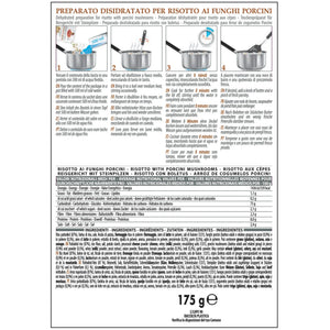 Curtiriso Porcini Mushrooms Risotto 175g