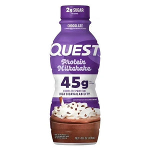 Quest Protein Chocolate Milkshake