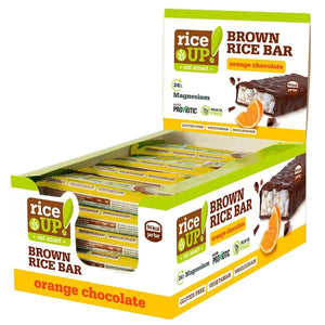 Rice Up Chocolate Orange Rice Bars - 18G 20 x 18G