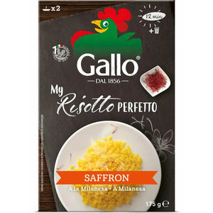 Riso Gallo Risotto Perfetto Saffron 175g