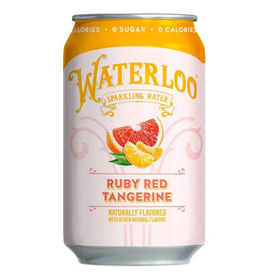Waterloo Sparkling Water, Ruby Red Tangerine 355ml