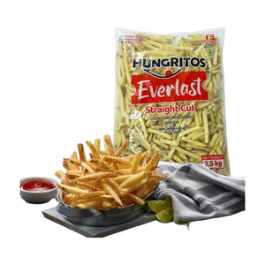 Skin-On Coated French Fries 9 mm - 2.5kg | Welaza