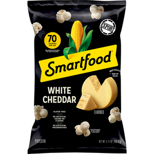 Smartfood White Cheddar Flavored Gluten Free Popcorn 5.5 OZ (156g) - Export