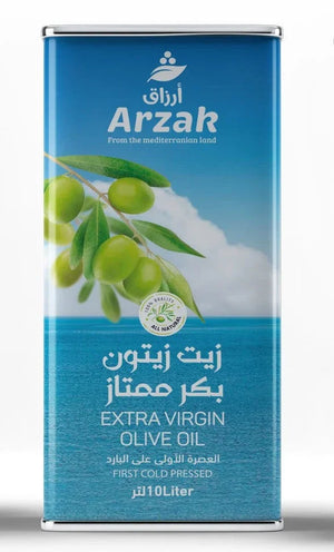 Arzak Organic Extra Virgin First Cold Pressed Olive Oil 10 Liters