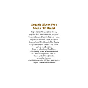 Meadows Organic Seeds Flat Bread 150g