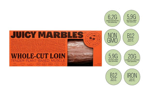 Juicy Marbles Plant-Based Vegan Tender Whole Cut Loin