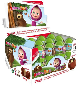 Zaini Masha and the Bear (24 Chocolate Eggs)