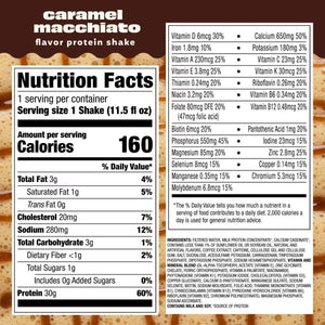 Premier Protein 30g Coffeehouse Variety Pack, 11.5 fl. oz., 12 Pack