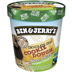 Ben & Jerry's Non Dairy Chocolate Chip Cookie Dough 136g | Welaza