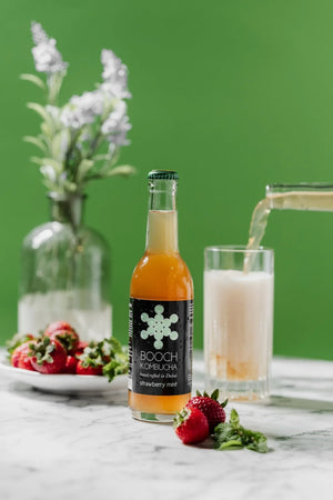 Booch Kombucha Strawberry Mint