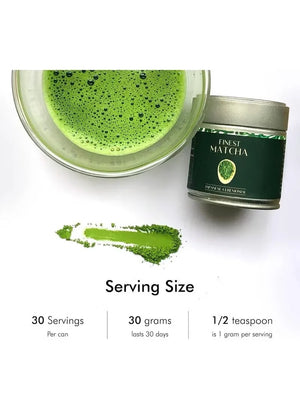 Heapwell Matcha - AAA Ceremonial Grade Matcha Powder from Japan, 30g