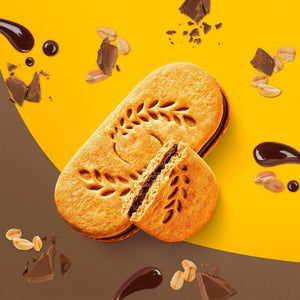 Belvita Sandwich Breakfast Biscuits, Dark Chocolate Creme - 1.25kg 25 Packs