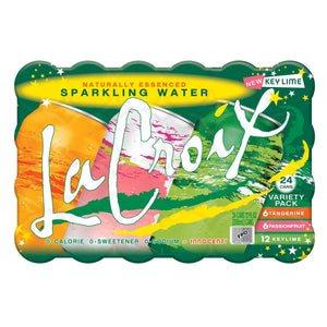 LaCroix Sparkling Water Key Lime Variety Pack 355 ml, 24 pk.