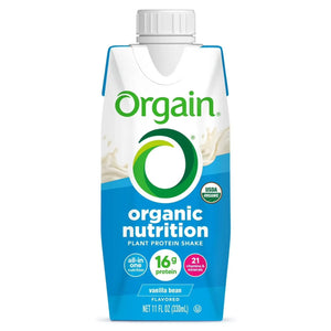 Orgain Organic Nutrition 16g Vegan Plant Based Protein Shake, Vanilla Bean 330ml