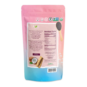 Ava Organics Coconut Crispy Rollers - 400g