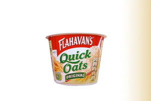 Flahavan’s Quick Oats Original pot, plant-based oatmeal, iPlantBased UAE healthy food