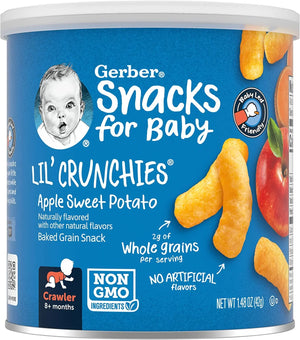 Gerber Lil Crunchies Apple Sweet Potato 42g