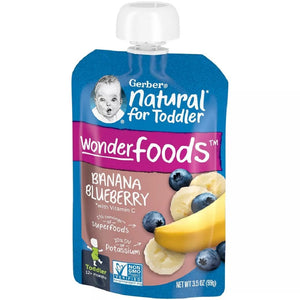 Gerber Banana & Blueberry Toddler Pouch 99 g