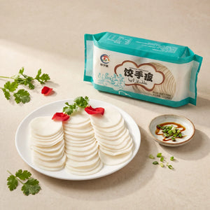 XI SHI Round White Wonton Wrappers - 3 pkt (1.5 kg)