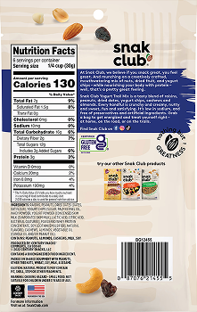 Snak Club Yogurt Nut Trail Mix 191g