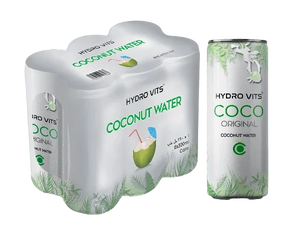 Hydro Vits Coconut Water 6 x 320ml Case