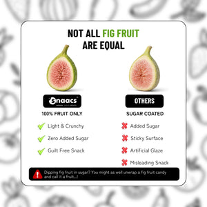Snaacs Freeze Dried Fig Fruit 56g