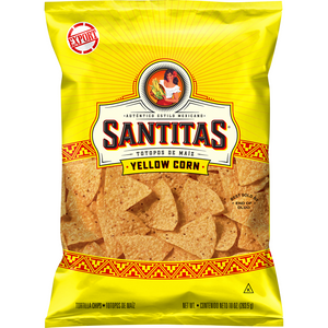 Santitas Yellow Corn Tortilla Chips 10 OZ (283.5g) - Export