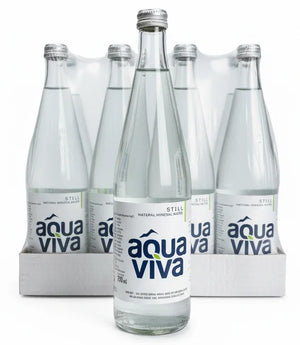 Aqua Viva Still Natural Mineral Water Glass bottle 750 ml x 12