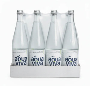 Aqua Viva Still Natural Mineral Water Glass bottle 750 ml x 12
