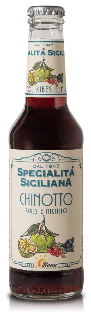 Specialita Siciliana Chinotto Red Current & Blueberry Italian Soft Drink