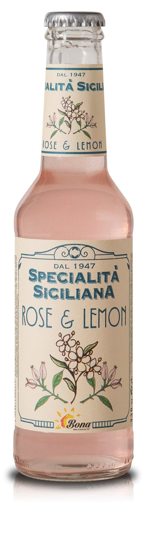 Specialita Siciliana Rose & Lemon Italian Soft Drink