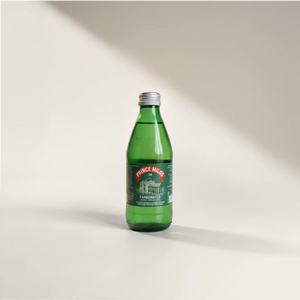Prince Milos Natural Sparkling Mineral Water Glass Bottle 250 ml x 24