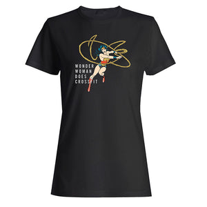 Jobedu - Wonder Woman Cross-Fit T-Shirt