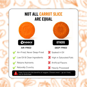 Snaacs Air Fried Carrot Slice 113g
