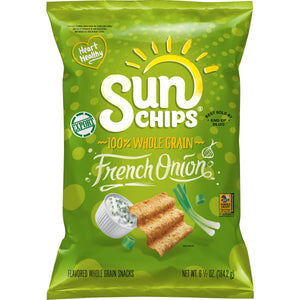 Sunchips French Onion 100% Whole Grain Snacks 6.5 OZ( 184.2g) - Export
