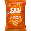 Sunchips Harvest Cheddar 100% Whole Grain Snacks 6.5 OZ( 184.2g) - Export  (Near Expiry)