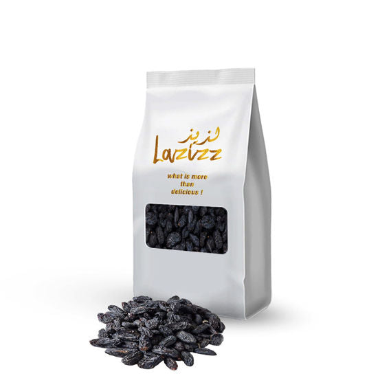 Lazizz Jumbo Black Raisins 250g