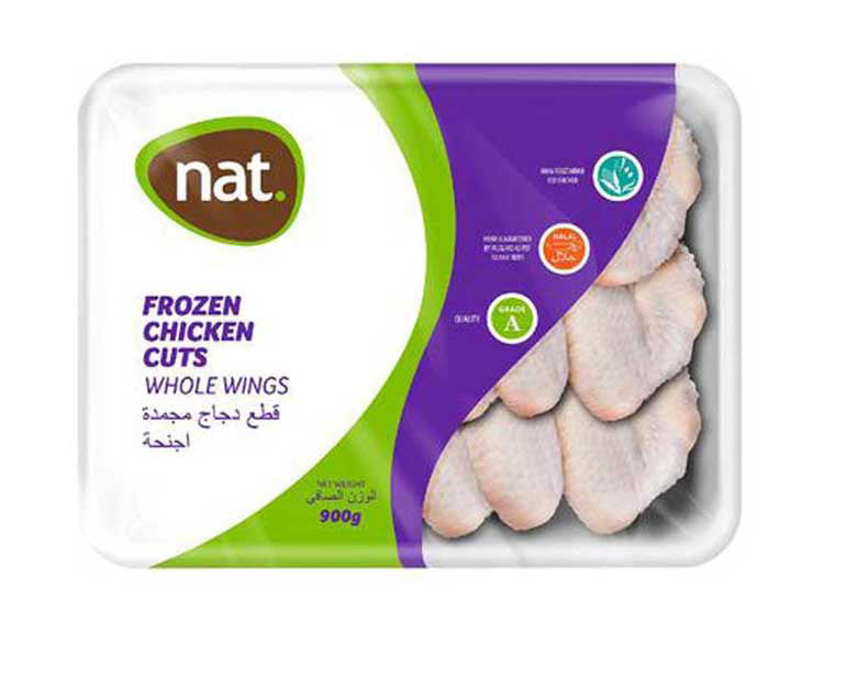 Nat Chicken Wings 900g