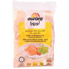 Chicken Leg Boneless/Skinless Brazil Aurora  2kg