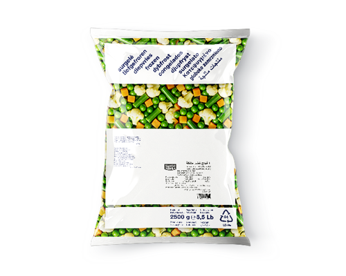 Farmila Frozen Mixed Vegetables 4 Way 2.5kg